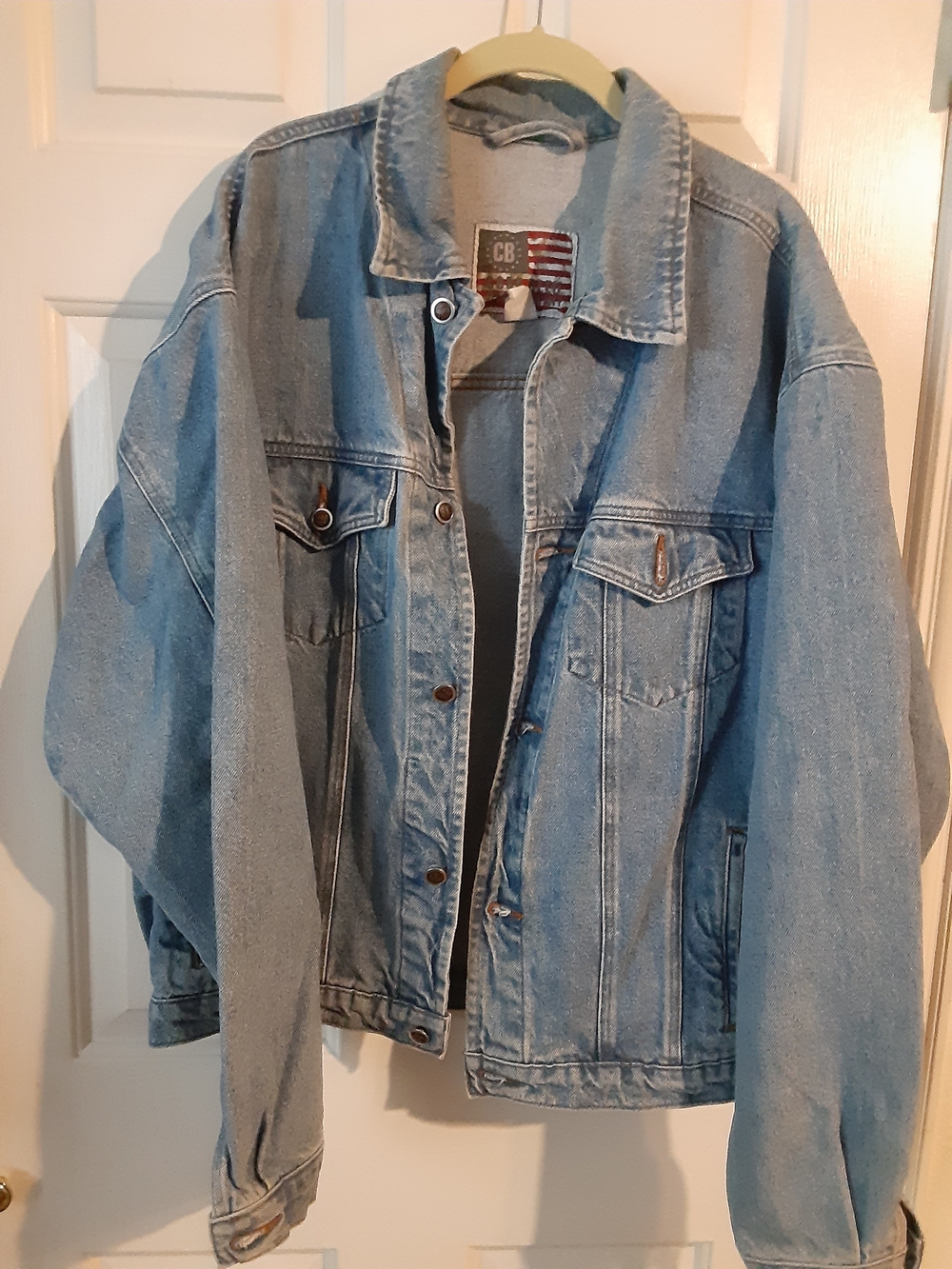 Code Bleu Vintage Denim Jacket Estimated Size: Women's Plus Size 2X